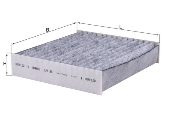 LAK251, Filter, interior air, Cabin filter, MAHLE, 0013871V001, 0259139, 12922441, 13065319, 154068875660, 17387, 1987432434, 21653013, 21SMSM1, 22441, 30311047, 4548300018, 5414400, 698802, 8300387, 830233N, 932ACC, AHC278, ALC6428/1, BFC1119, C29110, CCF0352C, CFA10582, CUK1830, DCF181K, E1928LC, EC494, EKF108A, EKR7193, FAAM1