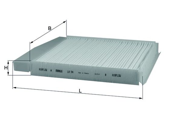 LA54, Filter, interior air, Cabin filter, MAHLE, 1512, 19358, 1987431064, 21652317, 24818, 30630752, 350203063950, 4928100609, 5309100, 698771, 800013P, 90150, ADF122527, AH173, AH7096, ALC5413/14, C45508, CAF1739, CAF212201, CU2855, E1916LI, E369, ELR7118, K1126, MP086, N157/609, NC2086, PC8085, PU1032E, SC6010
