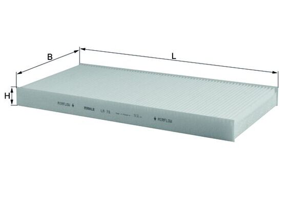 LA78, Filter, interior air, Cabin filter, MAHLE, 1062253, 13055386, 1524, 1987431045, 21651995, 24808, 25301002, 352147001, 5303400, 698487, AC37, ACE036, ACP203, AF1111, AH167, AH7045, ALC5310, BFC1006, C25387, CA1910, CAF1756, CU3567, DCF012P, E363, E941LI, ELR7055, FC152, FP38, K1054, MP041