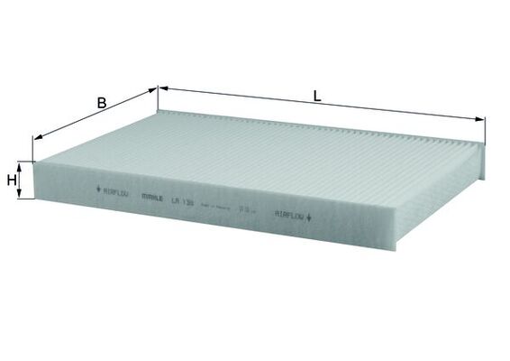 LA138, Filter, Innenraumluft, Innenraumfilter, MAHLE, 0986AF5441, 13085336, 1538, 21137, 21652548, 359002320450, 5303800, 6447KK, 698664, 720289, 9655548380, ACE093, ACP809, AH179, AH7097, BFC1004, C28226, CF10109, CU2940, DCF033P, E146155, E1911LI, E382, EKF117, ELR7097, FAH5000, FC183, GB9877, K1093, MP071