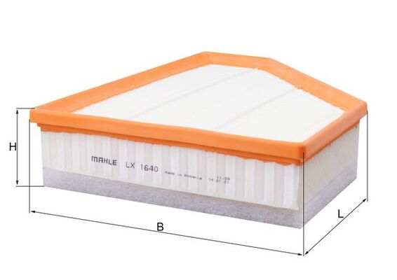 LX1640, Air Filter, Air filter, MAHLE, 0814047, 100483, 120799, 13717797465, 153071760449, 3035700, 3123210013, 4480AP, 585401, 60220, A1333, A2316, ADB112209, AF372, AF3928, ALA8874, AP032/9, BFA2088, C30135, CAF100887P, E1004L, EAF666, ELP9315, F026400119, K7020, LVFA1403, MA3137, MD8452, P521A, PA3495