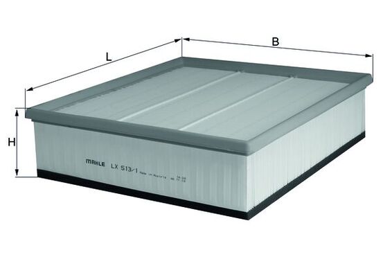 LX513/1, Luftfilter, Luftfilter, MAHLE, 0030948304, 1121290048, 1457432281, 154084245330, 26089, 3008200, 392AP, 5103555AA, 8058, A342, A47701, AF25319, AG1270, AI5143, ALA8490, AP157/1, AR470PMS, BFA2067, C32338/1, CA5777, E240L01, FA2219, LAF8884, MA1066, MD9362, P082, P784015, PA4601, PA470, PA4723