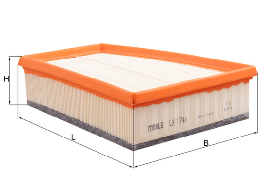 LX1748, Air Filter, Air filter, MAHLE, 0986B02513, 120806, 153071760655, 16123210015, 165465086R, 278, 3040700, 40209, 585355, 60115, 60940209, A1314, A2302, ADR162203, AP185/6, BFA2114, C25115, CA10651, CAF100915P, E1023L, EAF765, FA3393, LVFA1424, MA3176, MD8556, P460A, PA3369, PA7638, QFA0664, S2032A