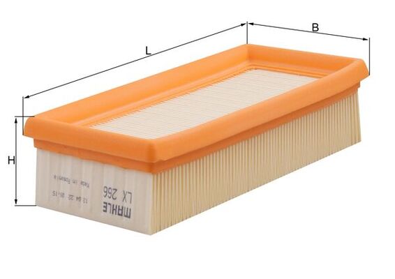 LX266, Luftfilter, Luftfilter, MAHLE, 055129620A, 060AP, 0986B02327, 100617, 1121290004, 120091, 1444N1, 152071758405, 17-02, 21102, 2259, 26.43.22/20, 30780020, 3083600, 414014, 5003239, 585131, 60178, 757, 8671002017, 9974788, A17711, A178, A507, AF0057, AF552, AF7855, AG264, AI5007, AP013