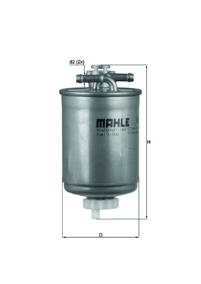 Fuel filter - KL103 MAHLE - 0450905931, 1001270012, 108163