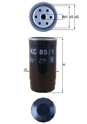KC85/1, Fuel filter, Fuel filter, MAHLE, 2441700, 300LL03, 382FS, 4797, ELG5267, F026402002, F67737, FCL03S, GFE5332, H70WK15, hdf555, MUN000010, P5654, SN70163, VFF412, WJI100000, WK845/8, 50013382, F68261, JFCL03, P9444, VFF466, WJN101762, WJN101762L