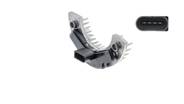 ABR23000P, Regulator, passenger compartment fan, Air-conditioning various, MAHLE, 106077, 20443824, 351320801, 20853484, 5HL351320-801, 208534840