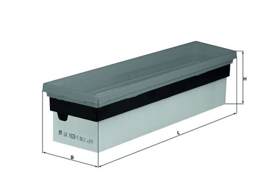 Luftfilter - LX1823/1 MAHLE - 13717589642, CA11216, 7589642