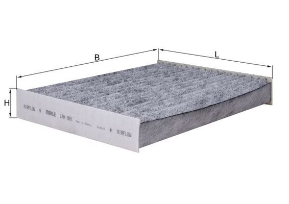 LAK891, Filter, Innenraumluft, Innenraumfilter, MAHLE, 1987435556, 272772621R, 272779564R, 50014819, 5425700, 80004548, AHC386, CFA11544, CUK25012, EKR7338, FK430, PCK8355, 272772519R, 272775081R, 80004702, 272775340R, 272774072R, 8660003817