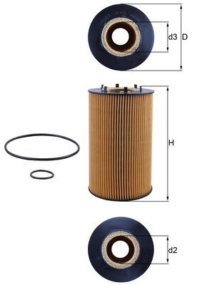 OX435D, Oil Filter, Oil filter, MAHLE, 10044373, 2514700, 51055040110, E423HD147, HU12122X, L2122H