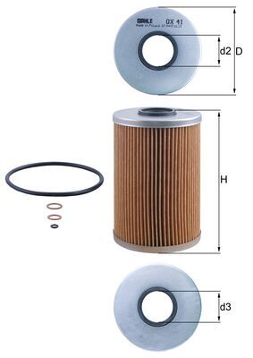 OX41D, Oil Filter, Oil filter, MAHLE, 047OC, 10091, 11421267268, 1457429745, 154086504910, 2550700, 26689, 3001142901, 30784719, 365, 411033, 5004282, 51732, 5229, 586571, 9975400, AC196, AC3305, AP3477, CH2965, D24E128.28, EFL135, ELH4147, EOF013, FA4900, FO091, FOC385, FOP276, FP9603, FX0102
