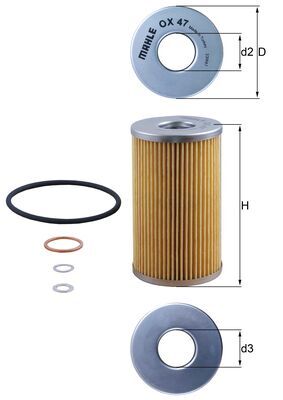 OX47D, Ölfilter, Ölfilter, MAHLE, 0001800009, 0009839005, 0141150811, 014OC, 0256544M1, 0P1, 1310, 1457429110, 16.32.02/10, 2544200, 27701002178, 2940121270151, 30784710, 359002301440, 411069, 46A2, 5000677, 502, 5075, 51310, 5577968, AC3022, AC6014E, AP3266, AZL011, CH962PL, D07E117.26, E063344, EFL064, EFOL7