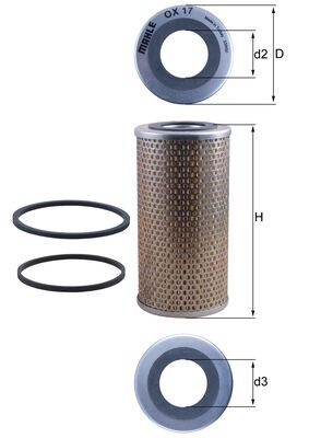 OX17D, Ölfilter, Ölfilter, MAHLE, 0000930023, 0000950196, 02H4340, 1133274R2, 13240016, 13240016000, 13240036, 1495705, 1510132411, 1520809400, 1530196, 244340, 250657, 327718, 35231720, 38184317, 440044576, 6435094, 7984262, 800451, 988/00038, FE06420, K10767, S33759, 0000930026, 0000930028, 03H1287, 1018121, 13240022, 13240022000