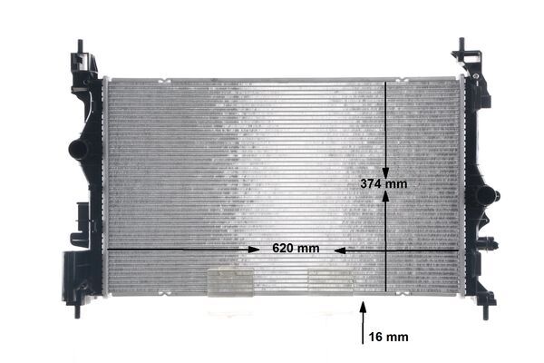 Radiator, engine cooling - CR1198000S MAHLE - 121181, 1300363, 13378215