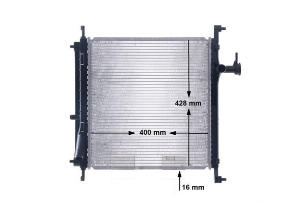 Radiator, engine cooling - CR2071000S MAHLE - 01213086, 070194N, 107651
