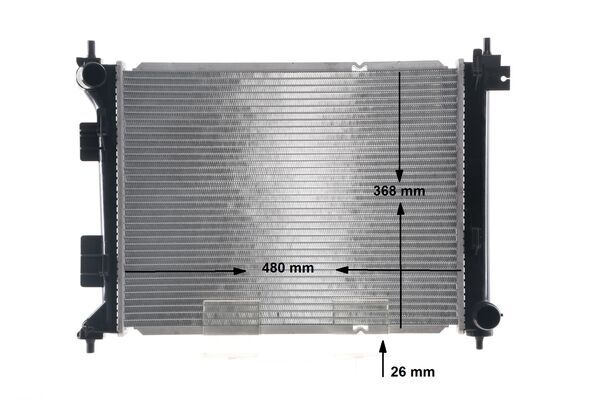 Radiator, engine cooling - CR2103000S MAHLE - 01283142, 25310C8200, 376908184