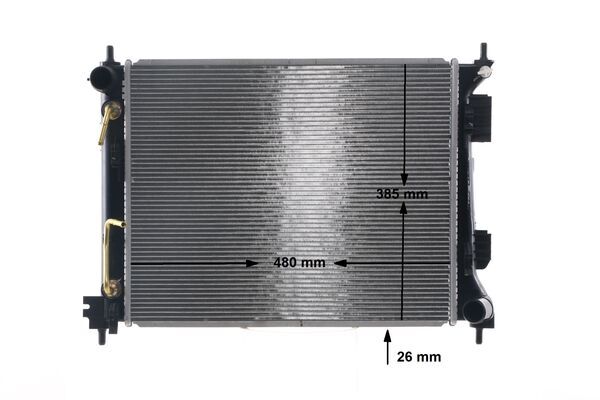Radiator, engine cooling - CR2269000S MAHLE - 253101R350, 376909184, 560077N