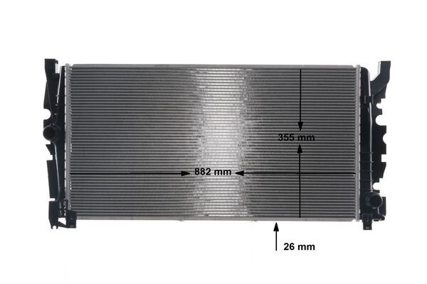 Radiator, engine cooling - CR2323000S MAHLE - 050114N, 17117643331, 376997594
