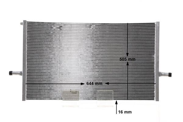 Low Temperature Cooler, intercooler - CIR27000S MAHLE - 0995006403, 376908314, 8MK376908-314