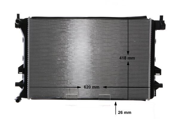 Low Temperature Cooler, intercooler - CIR30000S MAHLE - 376908604, 5Q0121251HQ, 65328
