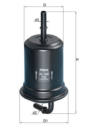 Kraftstofffilter - KL456 MAHLE - 2330031090, 6856, ALG9148