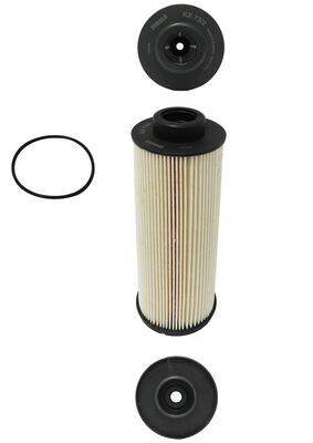 KX73/2D, Fuel filter, Fuel filter, MAHLE, 2601600, 35371, 51125030048, E56KPD72, F026402029, FA5671, P550627, PE977/2, PU850X, 82125030048