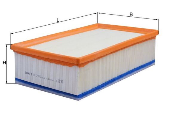 LX2996, Air Filter, Air filter, MAHLE, 11123210036, 1420T1, 1444TG, 154705333510, 30B2400, 49653, 64949653, A1873, ADP152226, AP021/1, C30190, E1313L, EAF772, ELP9298, F026400612, LVFA1436, MD5818, P467A, PA3539, PC3319E, QFA0736, S3B24A, V220233, WA9662, MD8518, 9686253180