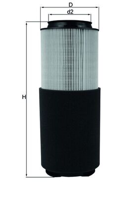 LX976, Luftfilter, Luftfilter, MAHLE, 1457433336, 154066061560, 2758700, 8671488, A1524, A2454, AF3962, AK372, ALA8521/2, C12003, EAF839, FL9208, PA3400, S7587A, VFA1202, WA9513, 8671488-0, AR372, CA11267, S3336