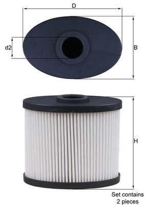 SOX6D/S, Filter, crankcase breather, Filter, MAHLE, 0000002992447, 27b1100, 2830592, AS2495, C911X-2, EAS304MD152, SE770/22X, 2992447