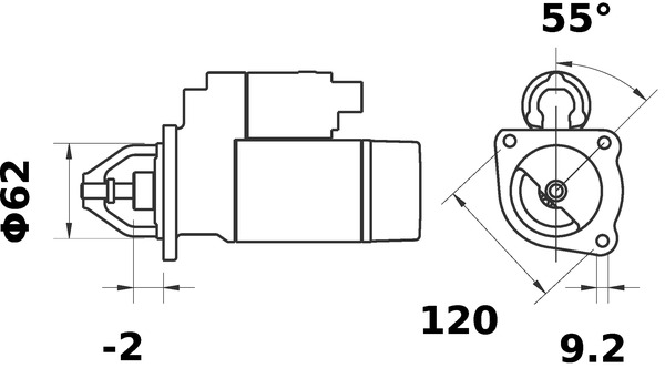 MS40, Starter, Anlasser, MAHLE, 00005802A1, 0001112007, 432623, 534055, 558098, 8EA726205-001, 943251136, D6RA10, LRS00529, M02T13081, 00005802N1, 0001112019, 433311, 5802A0, D6RA20, LRS00671, MSR378, MT45071ZT, SC581, 0001112029, 436062, 5802A1, D6RA37, LRS00737, 0001112041, 5802C2, 5802C9, D6G3, D6RA5, 0001116003
