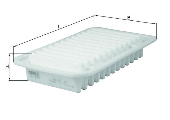 LX1984, Luftfilter, Luftfilter, MAHLE, 1770087403, 18115, 2006694, 39123210002, 585230, 8400, 8400115, A740, ADD62221, AG1545, AP018/3, C2514, CA9737, CDH12732, DA798, E1312L, ELP9068, FA694, J1326023, MD9064, QFA0301, VFA1022, WA9525, 1780187402, FA694S, MD9604, PA7458, 1780187402000, JFA694, JFA694S