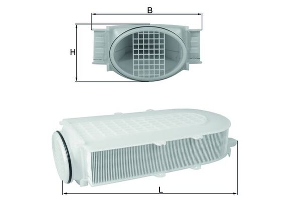 Luftfilter - LX2991/1 MAHLE - 13717638566, 175201, ADBP220057