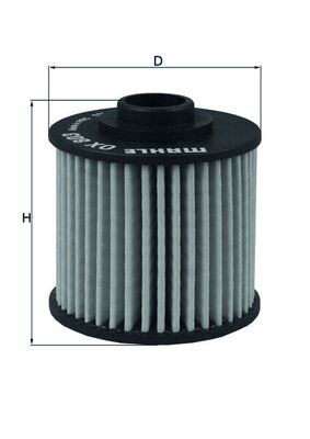 OX803, Ölfilter, Ölfilter, MAHLE, 2H01344090, 9020205, 4X71344000, 4X71344001, 4X71344010, 4X71344090, 4X71344091, 4X71377190, 5831344010, 5JX1344000, 8520017, 2551400, CH6004, KN145, MH67, ML16805, OFE017, P7004, X302, CH6005, P7005