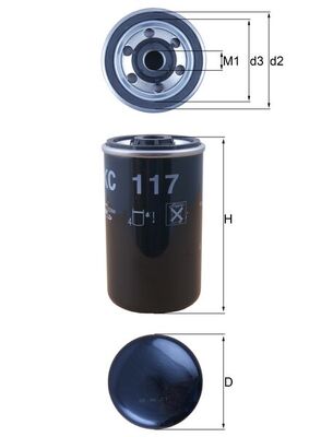 KC117, Kraftstofffilter, Kraftstofffilter, MAHLE, 0247138, 1457429675, 2433700, 30597, 43.27.23/130, 50013683, 5063, 861/3N, BF7664, ELG5516, FF5298, FSM4159, FT5356, H17WK03, P5878, SN5298, WDK940/5, 0247139, 683FS, 1318695, 247139