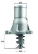 Thermostat, coolant - TI26092 MAHLE - 0000055559595, 012992382, 01338404