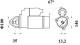 Starter - MS650 MAHLE - 113356