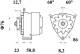 Generator - MG228 MAHLE - 0120489533, 12311352708, 432872