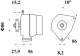 Generator - MG234 MAHLE - 6005706660, 73327980, 7700036536
