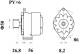 Generator - MG332 MAHLE - 7700073467