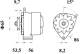 Generator - MG376 MAHLE - 0120489016, 036903017A, 432845