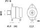 Generator - MG548 MAHLE - 25026011, DRA0414
