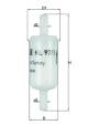 Kraftstofffilter - KL97/1OF MAHLE - 12011731, 81207090000, 81207090100
