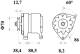 Alternator - MG412 MAHLE