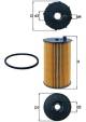 Ölfilter - OX205/2D MAHLE - 10048, 1109AW, 1311289