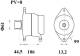 Generator - MG800 MAHLE - 0124555020, 11170134, 20409228