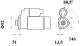 Starter - MS757 MAHLE - 0001241005, 106270, 10707N