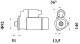 Starter - MS783 MAHLE - 115451, 19081035, 20851685