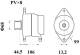 Generator - MG814 MAHLE - 0124655024, 20770016, 0124655333