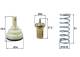 Thermostat, coolant - TX181105D MAHLE - 03C121110P, 4006162, 78744S