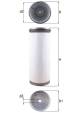 Secondary Air Filter - LXS47 MAHLE - 12.19.27/20, 1457433787, 154098578970